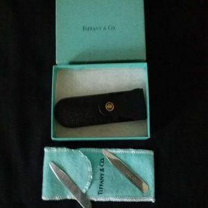 Tiffany Sterling Silver Collar Stiffeners